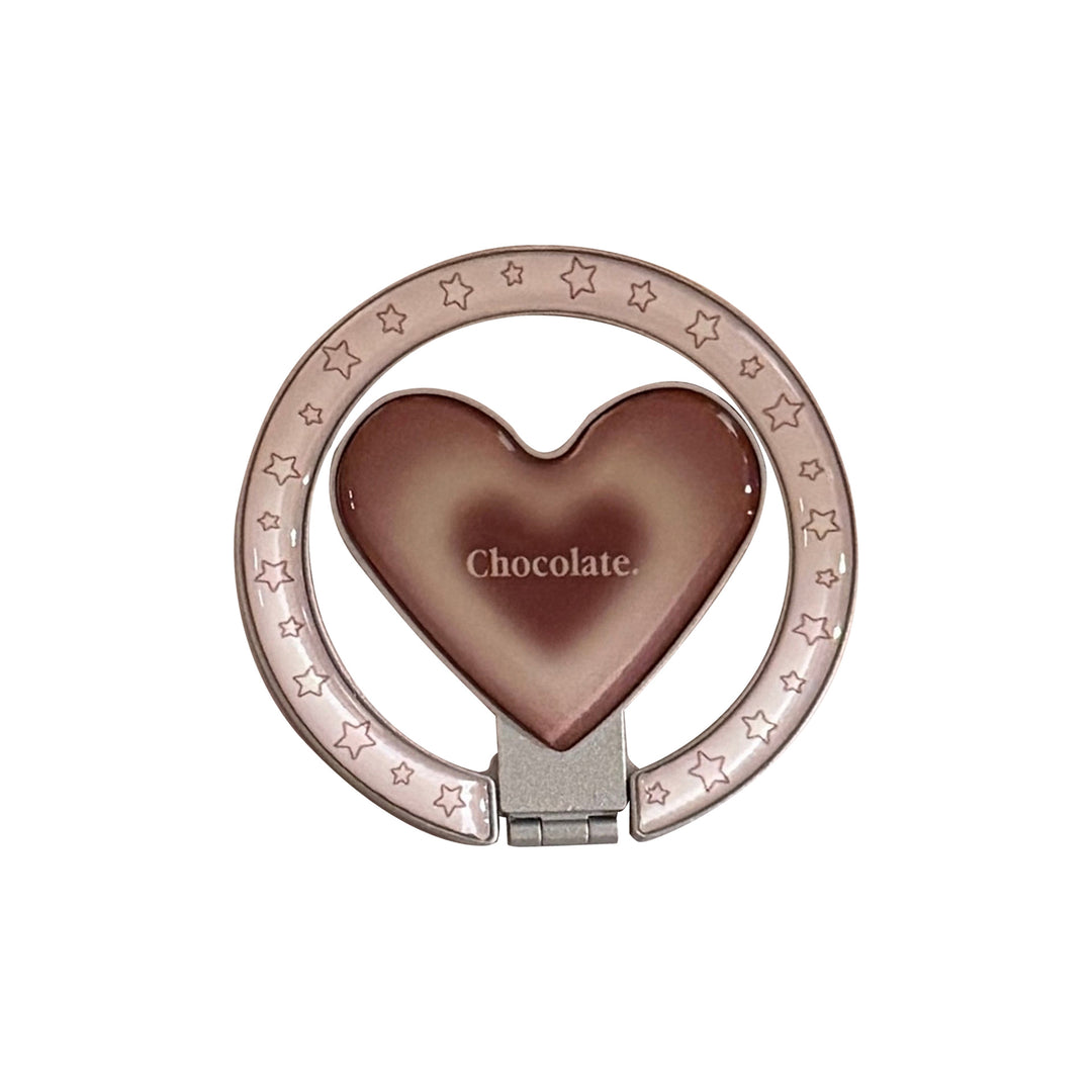 Heart-shaped hand mirror with star design Kalsten