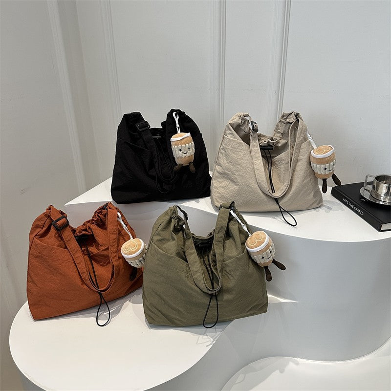 Casual Drawstring Shoulder Bag