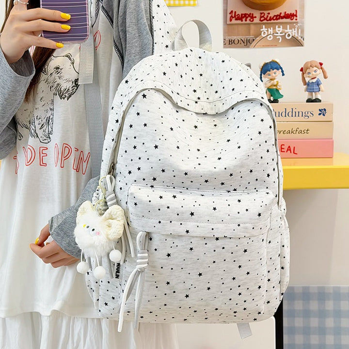 Star-Print Casual Backpack Kalsten