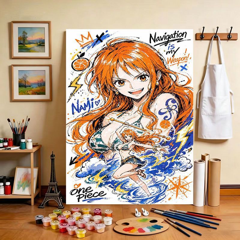 Cartoon Character Art Print Kalsten