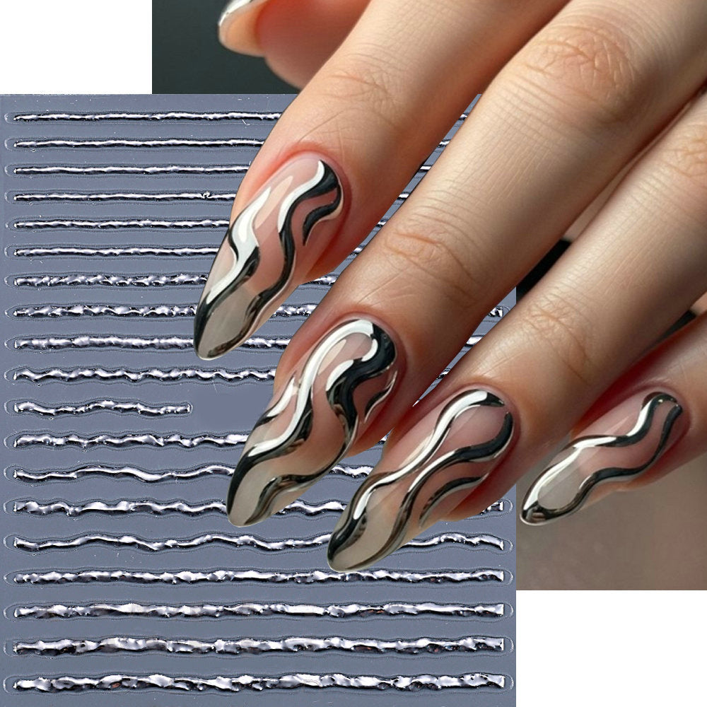 Metallic Nail Art Striping Tape