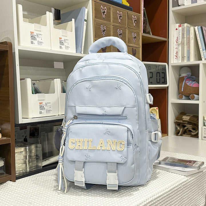 Stylish Embroidered Multi-Functional Backpack Kalsten