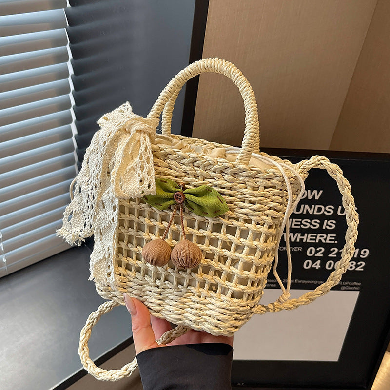 Handcrafted Straw Tote Bag