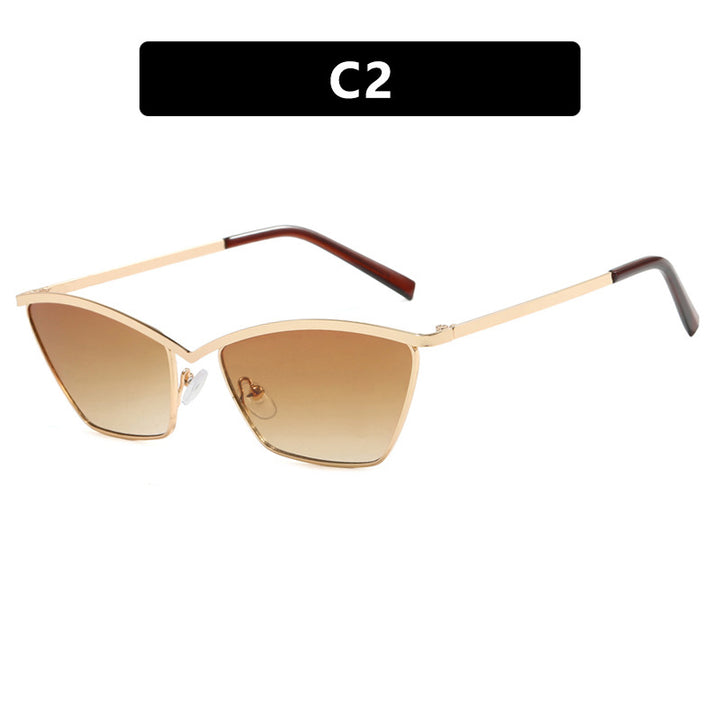 Ladies Cat-Eye Sunglasses with stylish metal frame and UV protection Kalsten