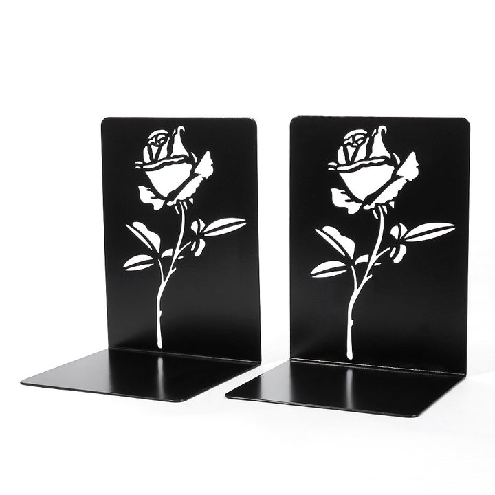 Artistic Floral Bookend Set