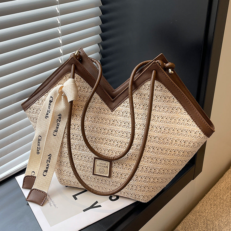Woven Texture Shoulder Bag Kalsten