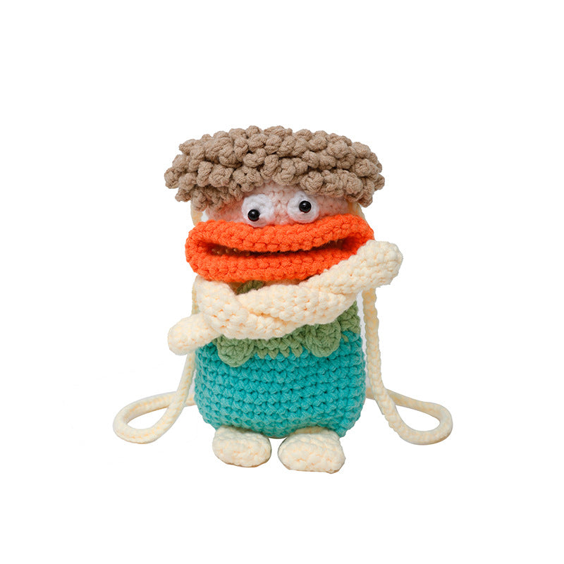 Adorable Crochet Character Mini Bag