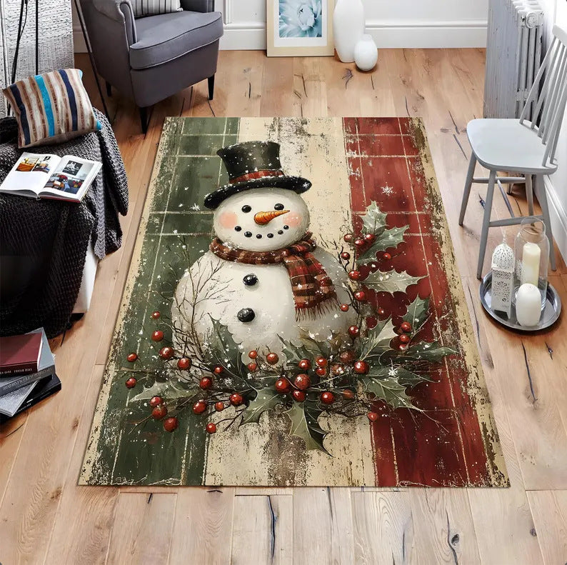 Winter Wonderland Themed Area Rug