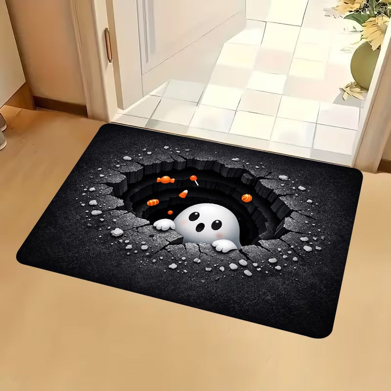Artistic Skull-Themed Area Rug Kalsten