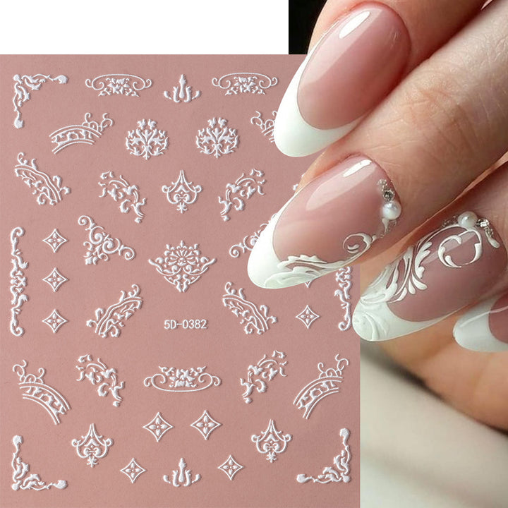 Elegant Nail Art Stamping Plate