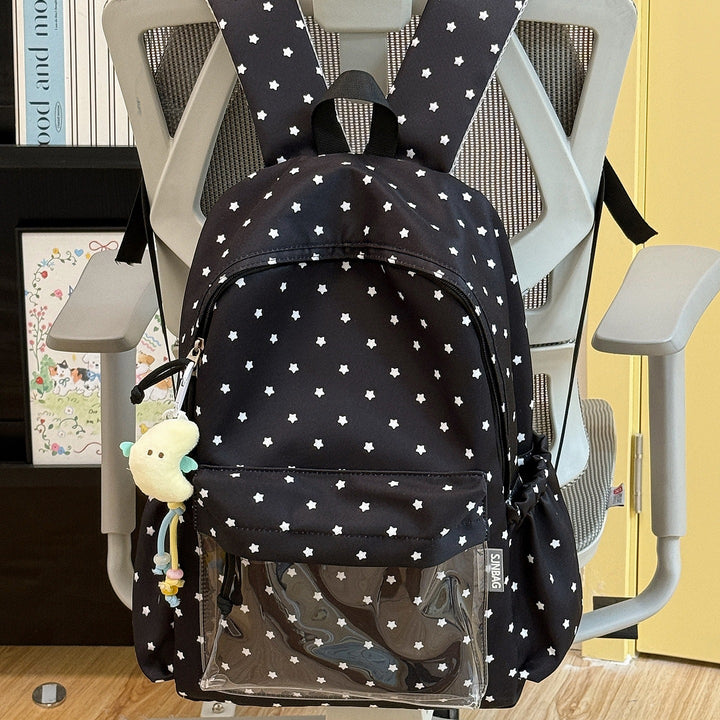 Cute Star-Printed Casual Backpack Kalsten