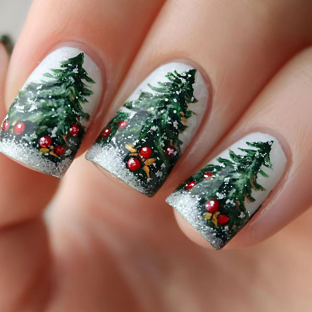 Festive Winter-Themed Nail Art Kalsten 1788155526