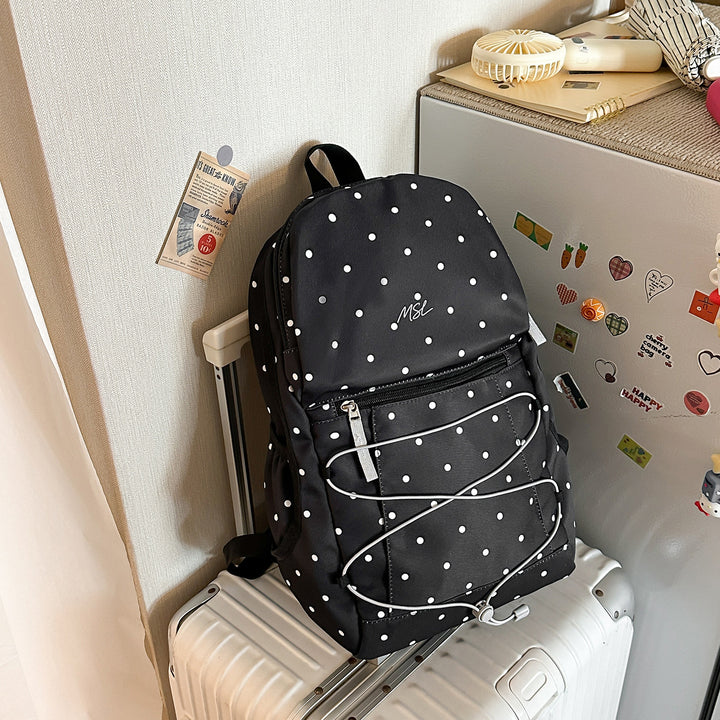 Casual Polka Dot Mini Backpack Kalsten