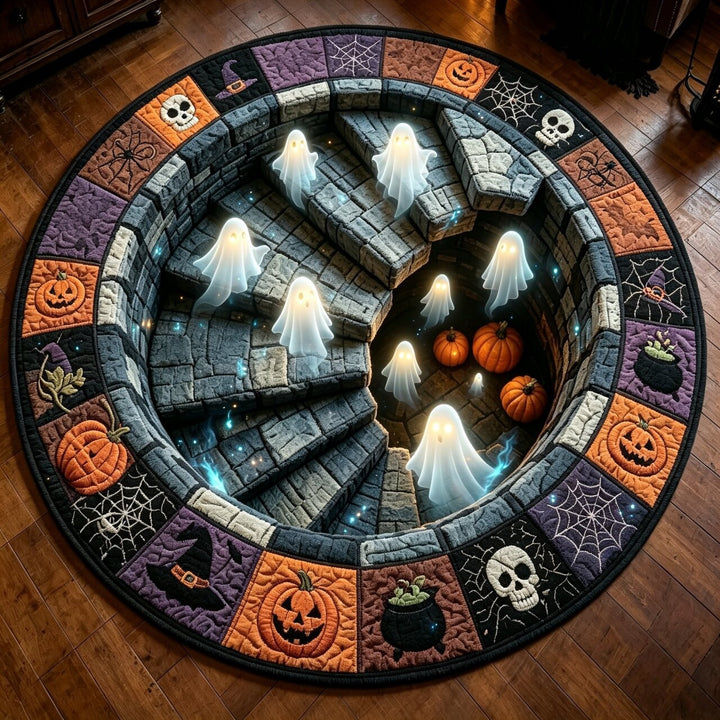 Halloween-Themed Decorative Area Rug for Home