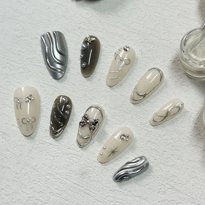 Elegant Decorative Nail Enhancements Kalsten