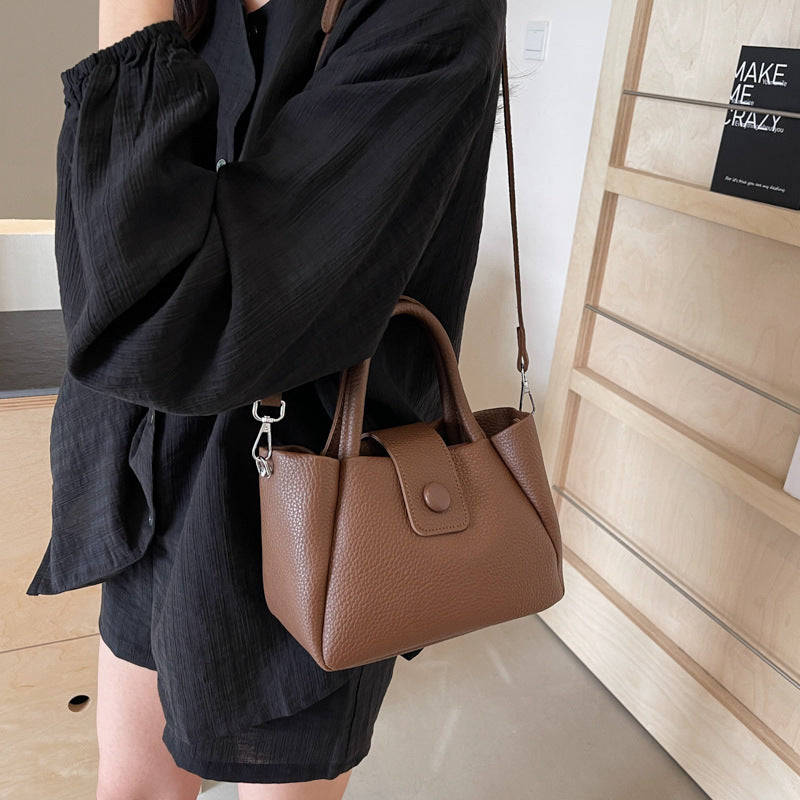 Compact Textured Handbag Kalsten