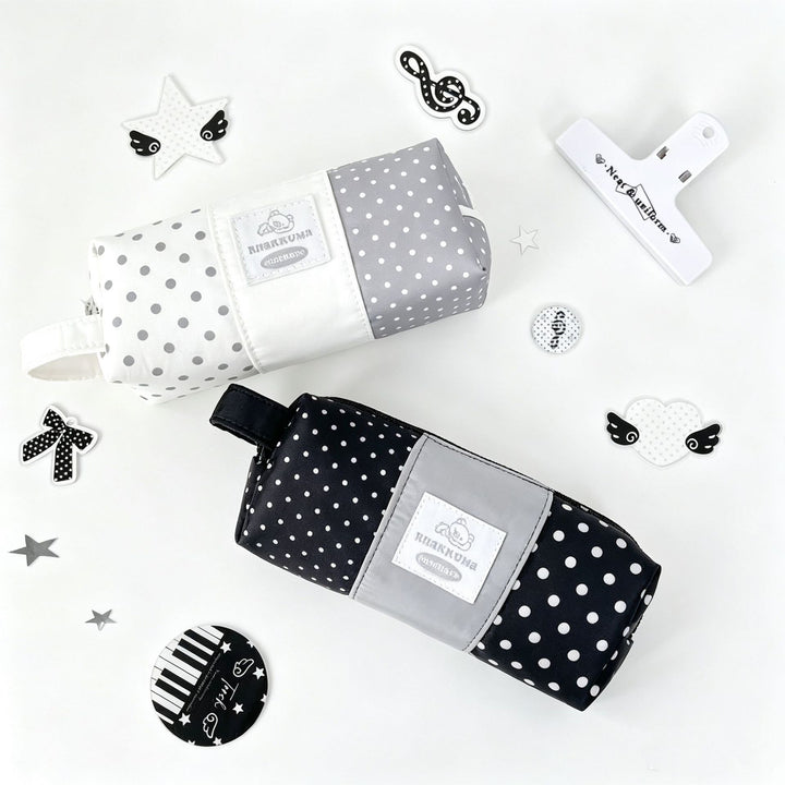 Stylish Polka Dot Pencil Case