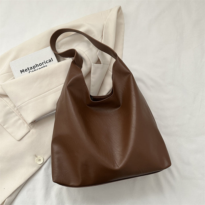 Stylish Leather Hobo Bag