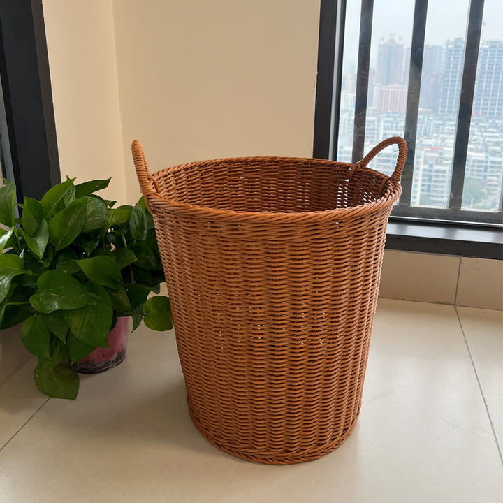 Women's Practical Storage Basket made of Woven Material Kalsten