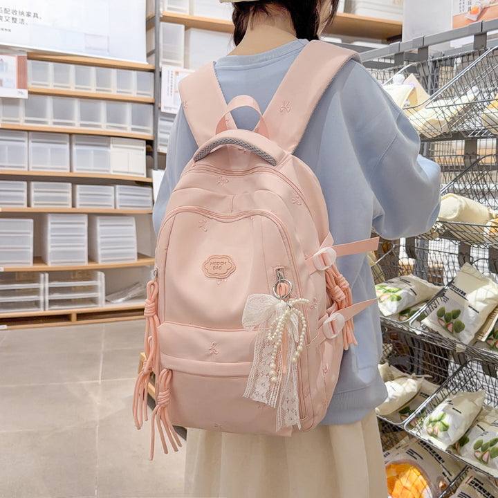 Decorative Star-Patterned Backpack Kalsten