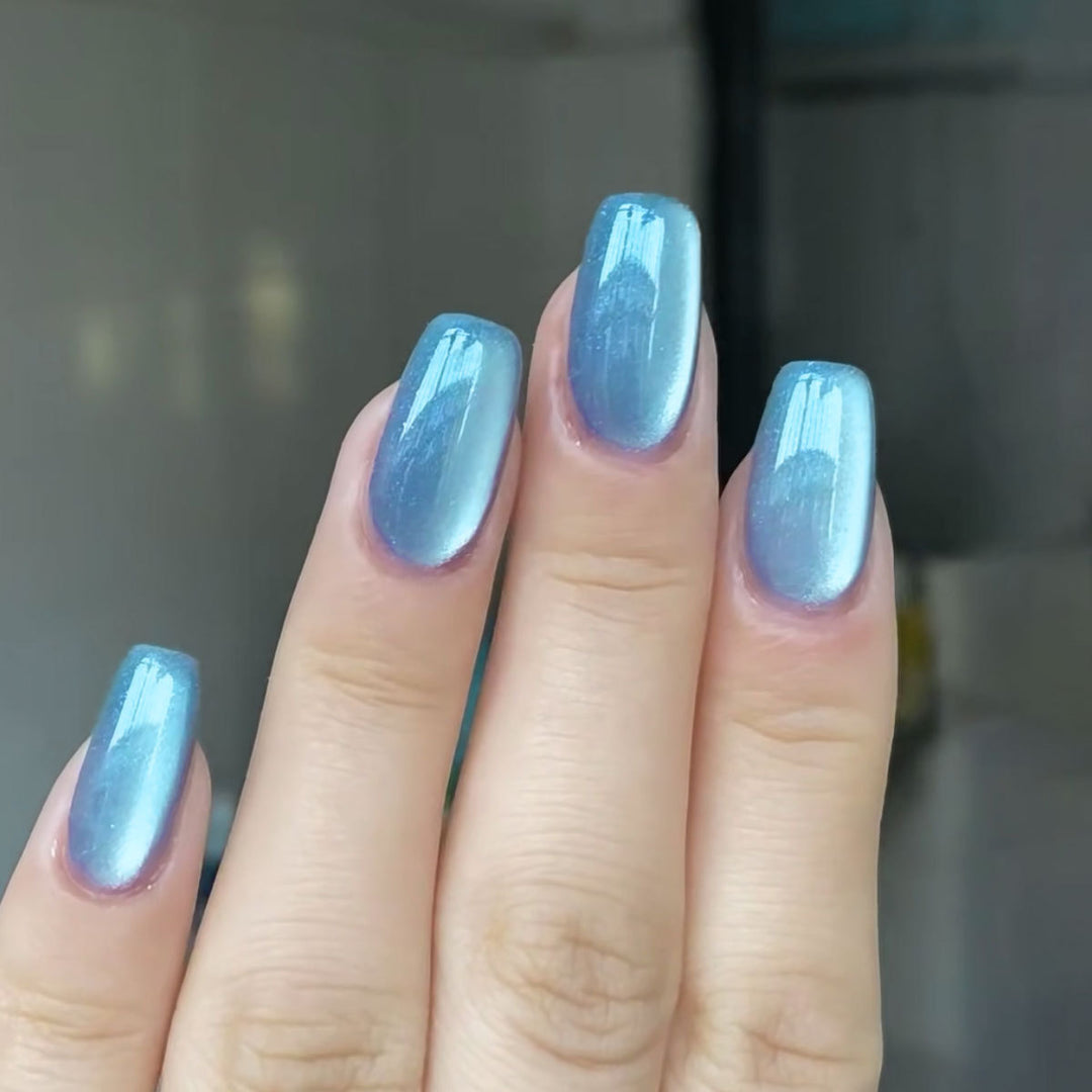 Gradient Glossy Nail Art Extensions Kalsten