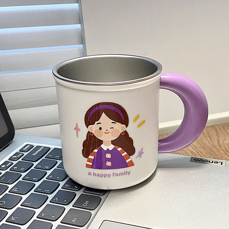 Wall cup holder with creative cartoon design Kalsten