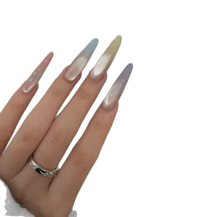 Stiletto Nail Extensions with Gradient Finish