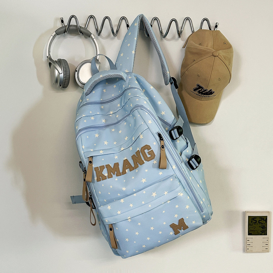 Trendy Star-Patterned Backpack Kalsten
