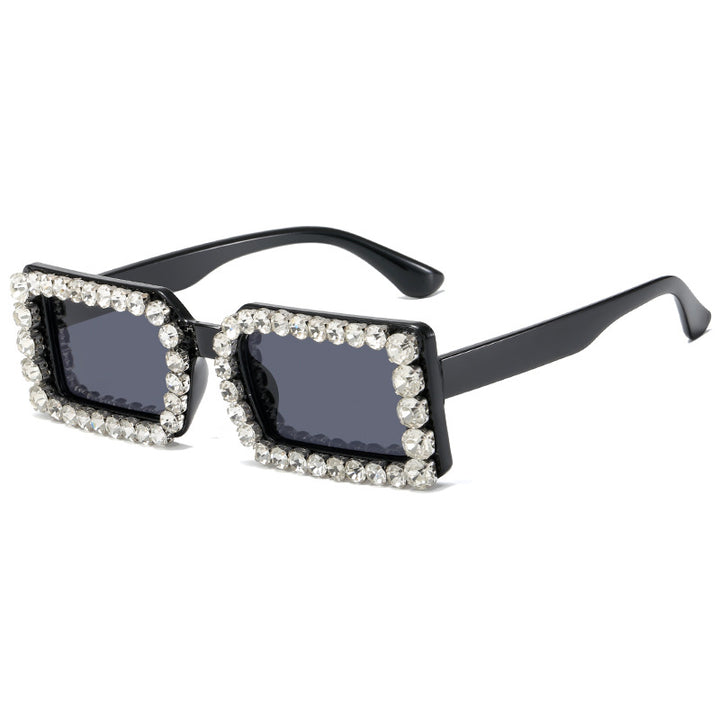 Women's fashionable sunglasses with glittering frame embellishment Kalsten