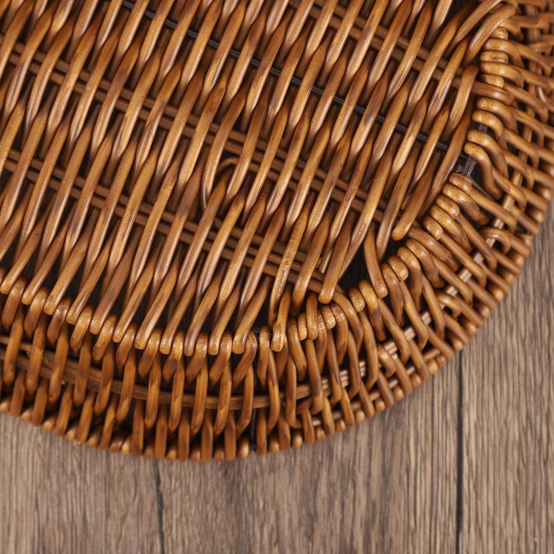 Natural Woven Serving Tray Kalsten