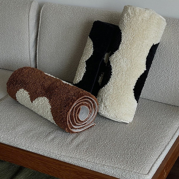 Contemporary Abstract Patterned Runner Rug Kalsten