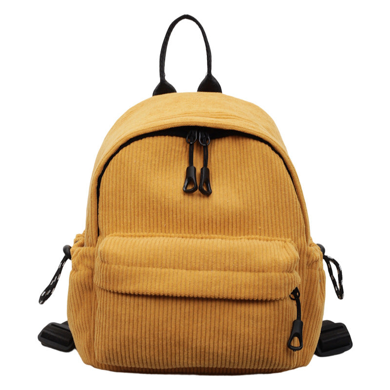 Cord-Backpack with Practical Front Pocket Kalsten