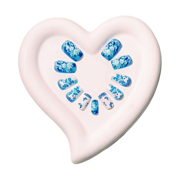 Artistic Floral Butterfly Nail Art Kalsten