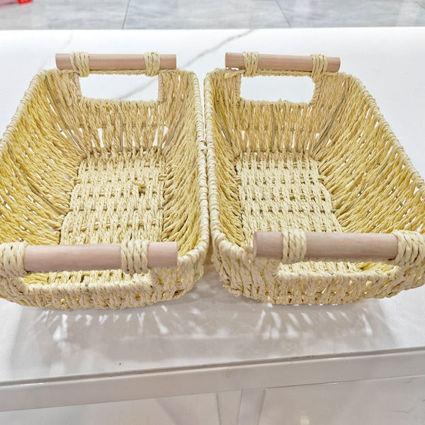 Stylish Handwoven Storage Basket Kalsten