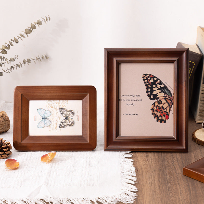 Customizable Wooden Picture Frame for Home Decor