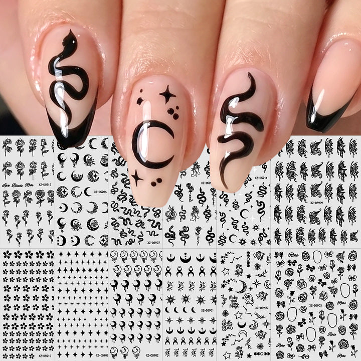 Artistic Nail Art Transfer Stickers