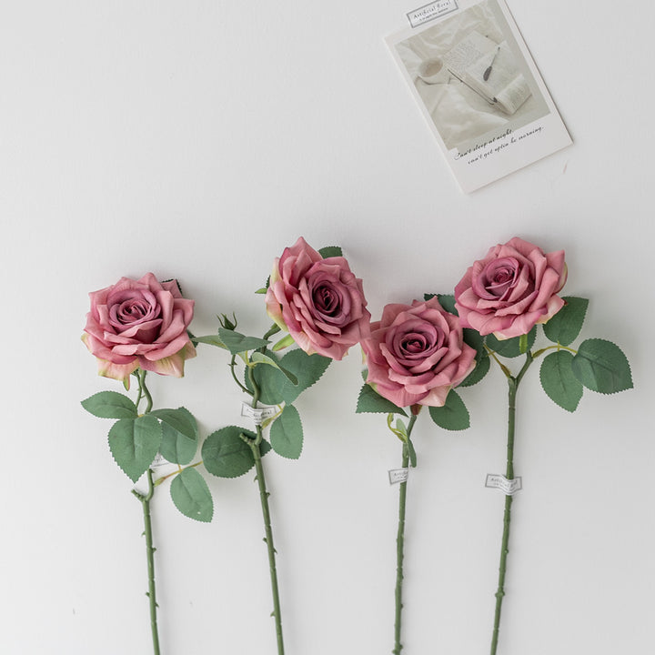 Realistic Floral Decorative Roses