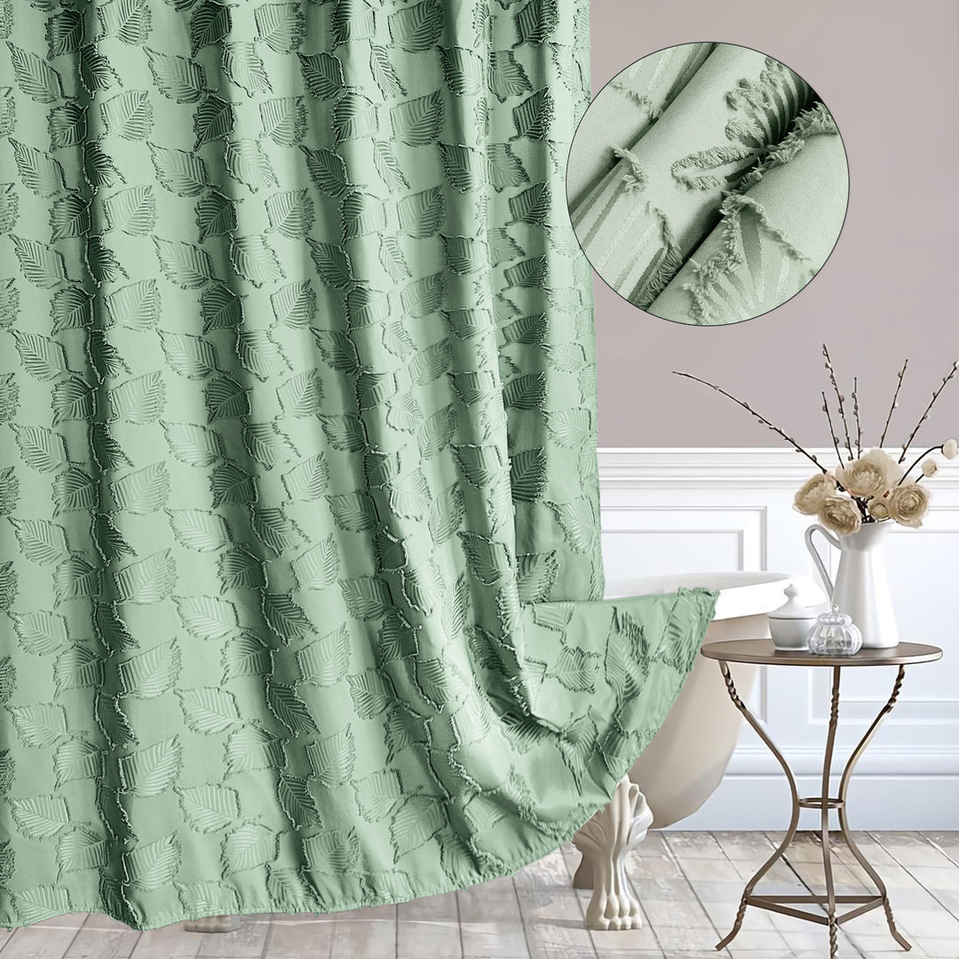 Designer Textured Shower Curtain Kalsten