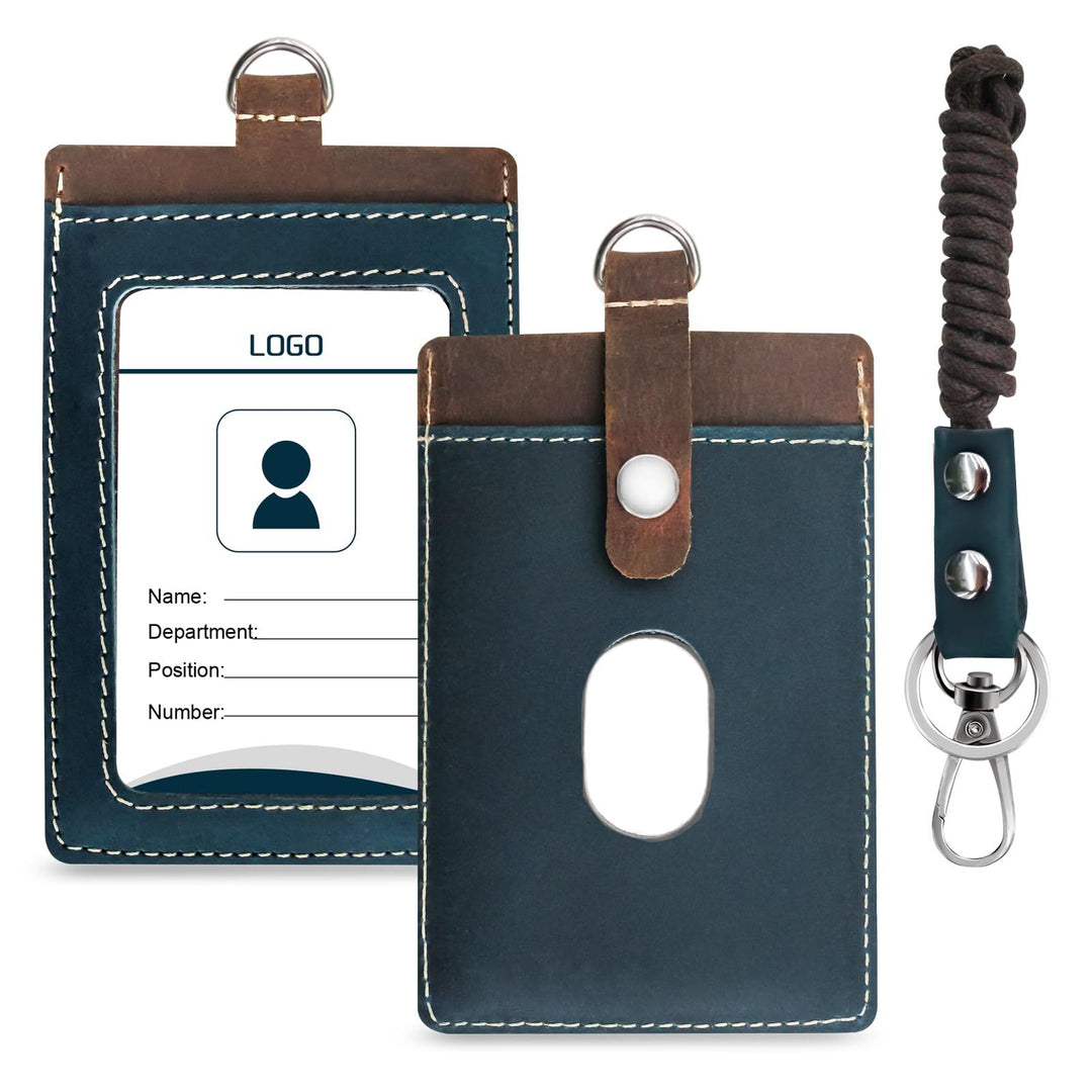 RFID-Blocking Leather ID Card Holder Kalsten