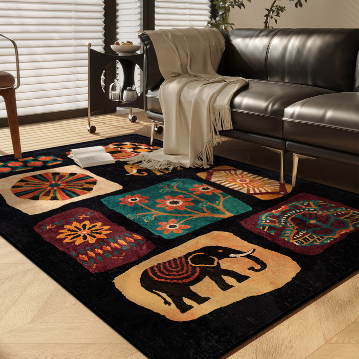 Decorative Area Rug for Bedroom Floor Decor