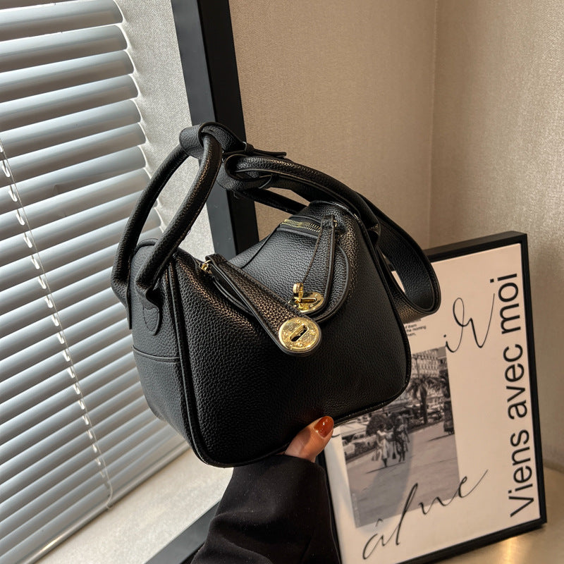 Structured Leather Handbag Kalsten
