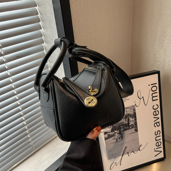 Structured Leather Handbag Kalsten