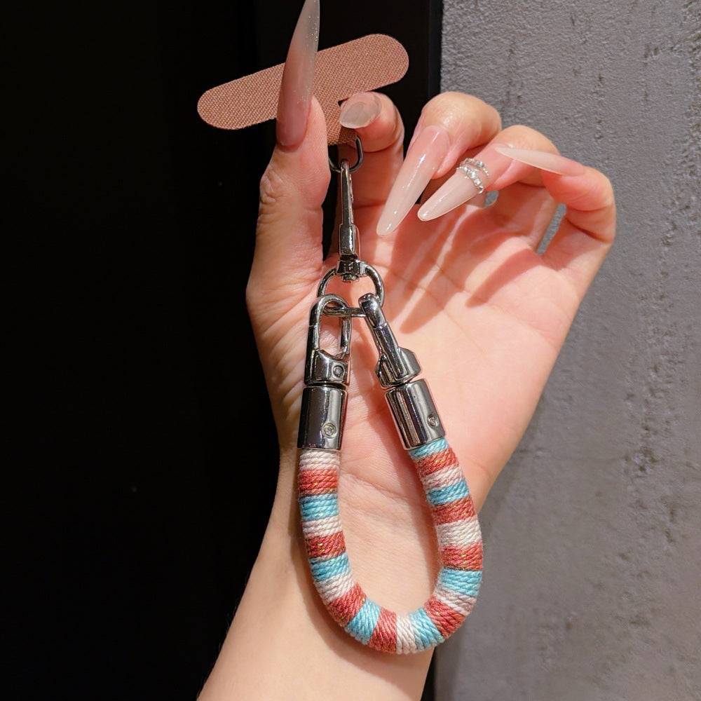 Colorful Textured Keychain Holder Kalsten