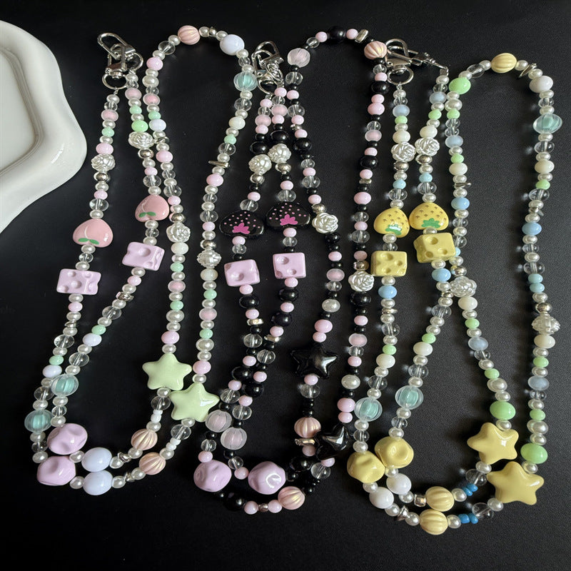 Artistic Beaded Necklace Kalsten