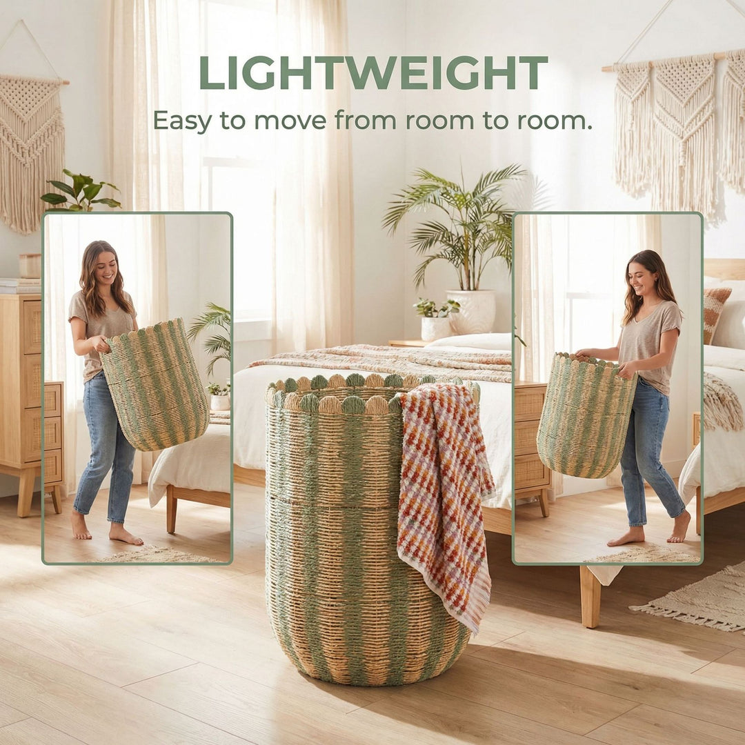 Decorative storage basket in modern design Kalsten