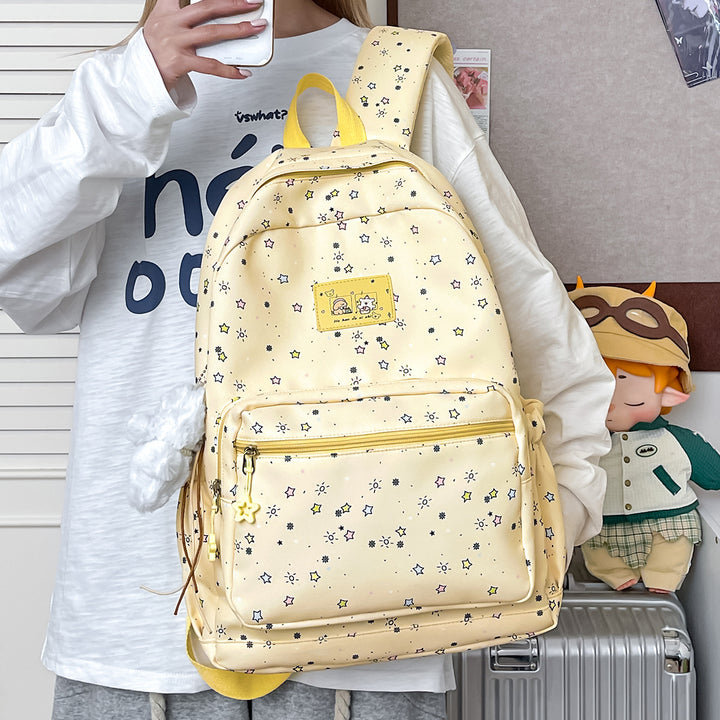 Fun Starry Print Backpack Kalsten