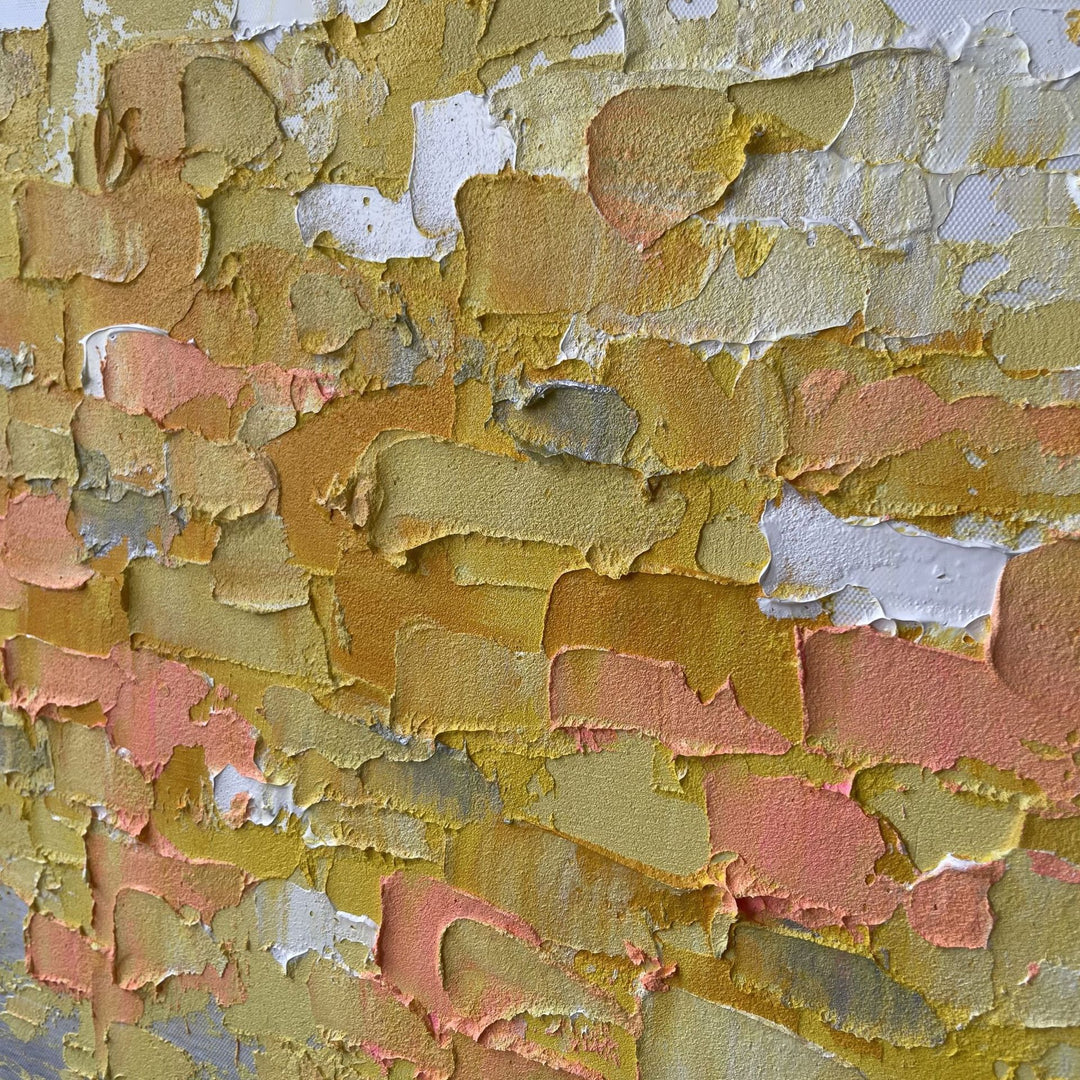 Textured Canvas Wall Art for Home Interiors