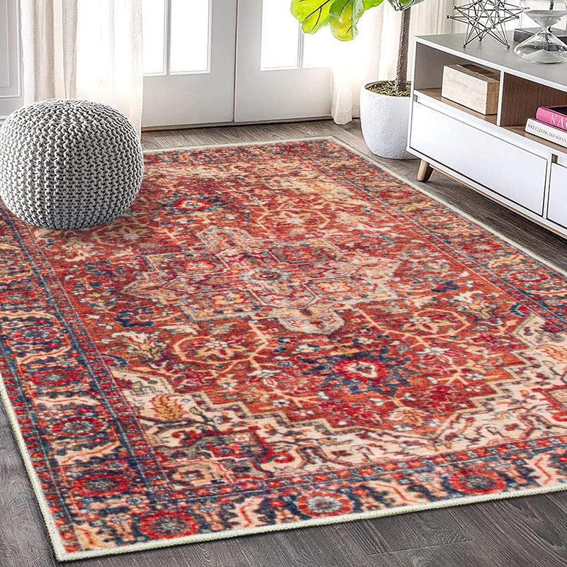 Vintage Floral Pattern Area Rug Kalsten