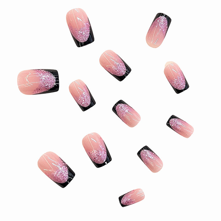 Sparkling Tip Press-On Nail Set Kalsten