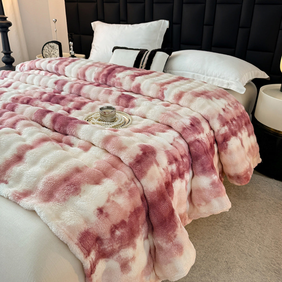 Luxurious Soft Faux Fur Blanket Kalsten